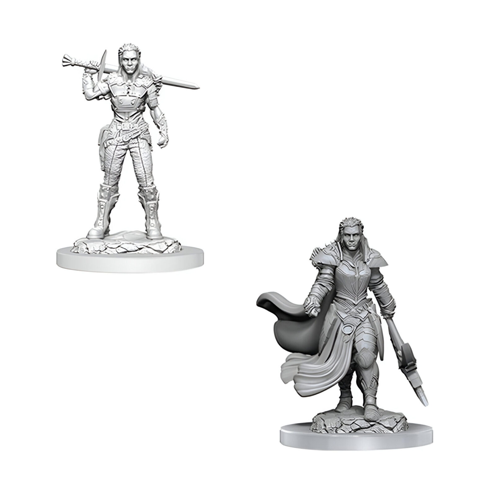 WizKids – D&D Nolzurs Marvelous Miniatures: Orc Fighter Female – Wave 20