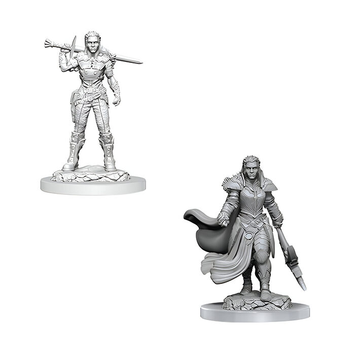 WizKids – D&D Nolzurs Marvelous Miniatures: Orc Fighter Female – Wave 20