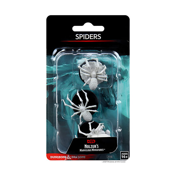 WizKids – D&D Nolzurs Marvelous Miniatures: Spiders – Wave 1