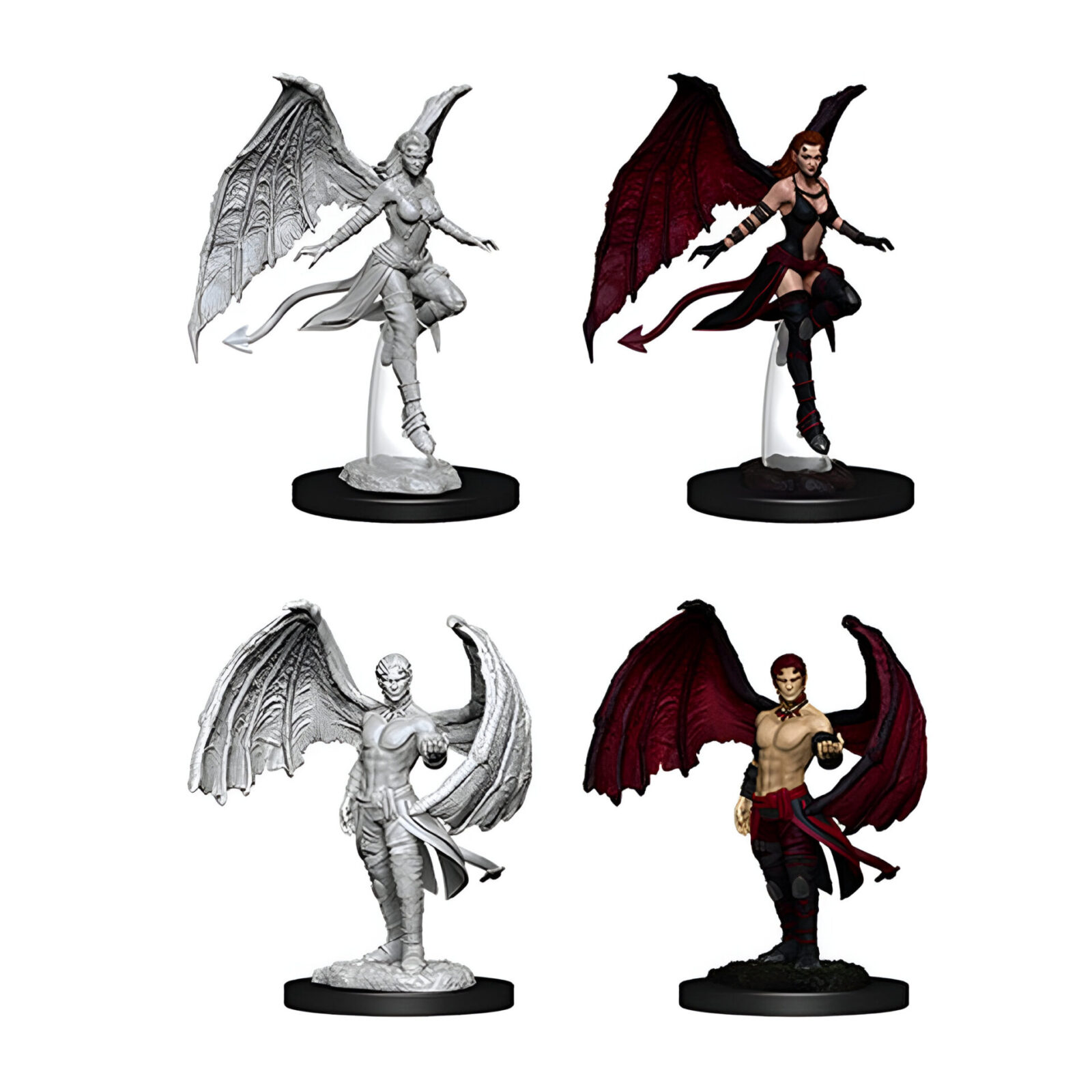 WizKids – D&D Nolzurs Marvelous Miniatures: Succubus & Incubus – Wave 10