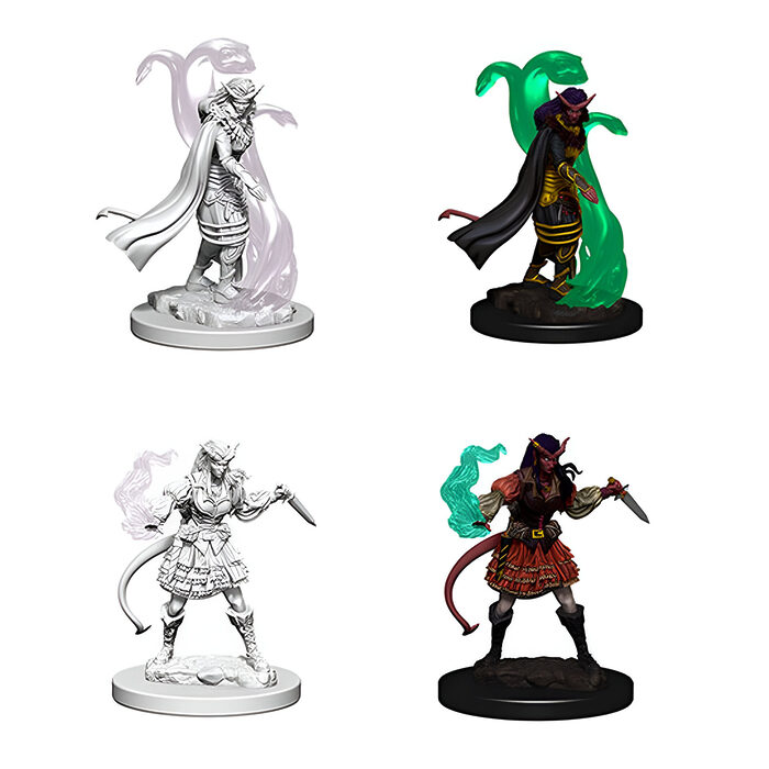 WizKids – D&D Nolzurs Marvelous Miniatures: Tiefling Female Sorcerer – Wave 4