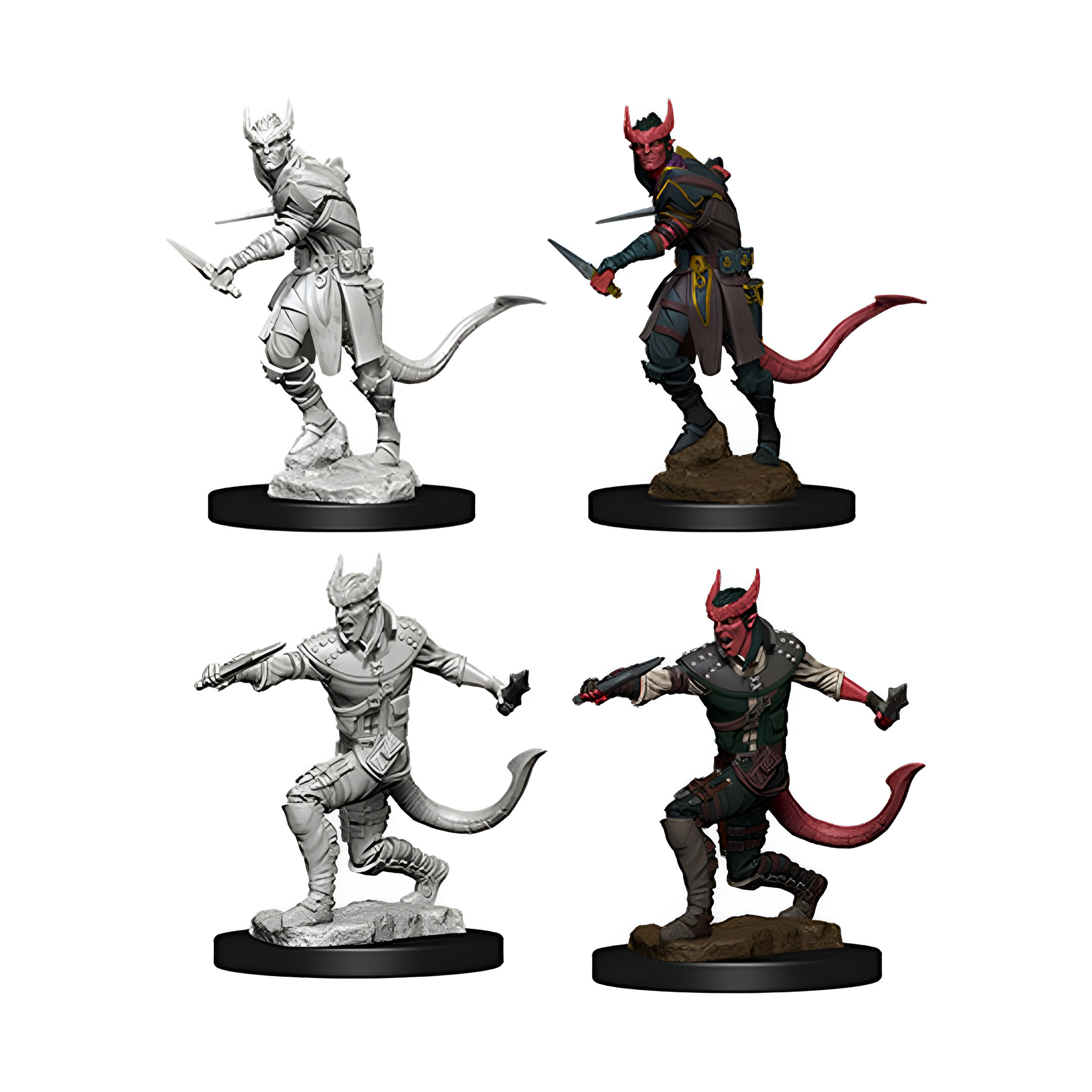 WizKids – D&D Nolzurs Marvelous Miniatures: Tiefling Male Rogue – Wave 5 3 WizKids – D&D Nolzurs Marvelous Miniatures: Tiefling Male Rogue – Wave 5 3