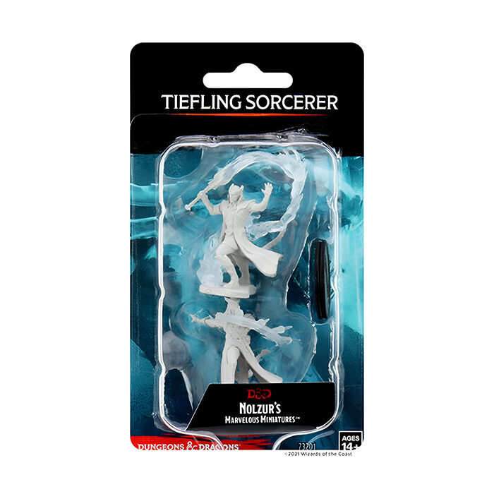 WizKids – D&D Nolzurs Marvelous Miniatures: Tiefling Male Sorcerer – Wave 4