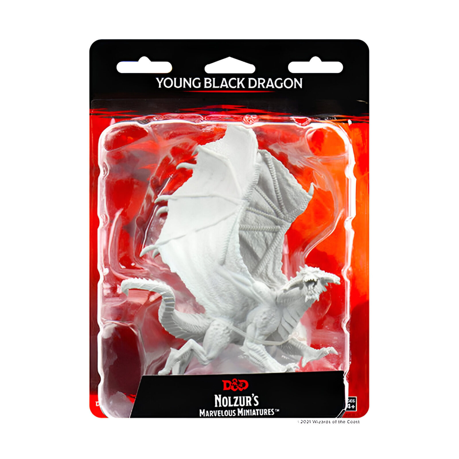 WizKids – D&D Nolzurs Marvelous Miniatures: Young Black Dragon – Wave 8