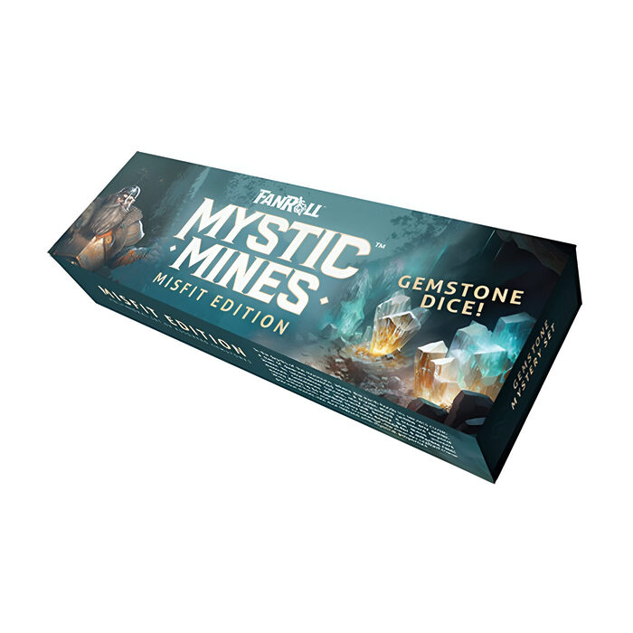 Fanroll – Misfit Gemstone Mystic Mines Dice Set