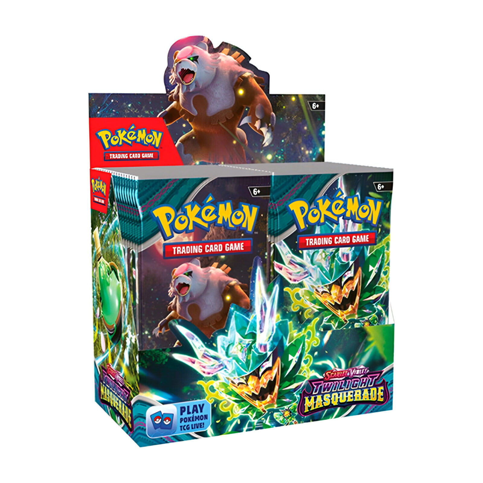 Pokemon TCG: Scarlet & Violet 6 Twilight Masquerade – Booster Display (36 Packs)