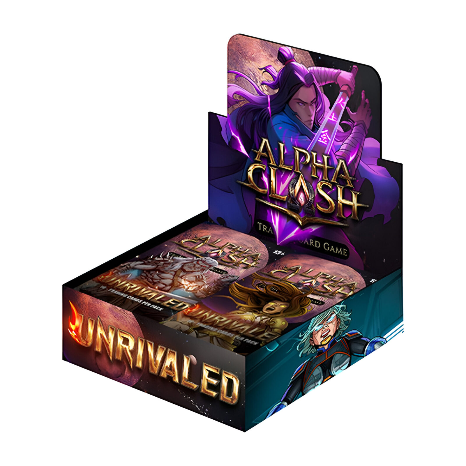 Alpha Clash TCG – Unrivaled Booster Box (24 Packs)