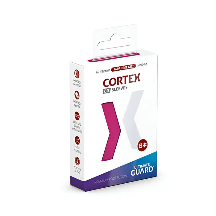 Ultimate Guard – Cortex Sleeves Japanese Size – Pink 60pk 3