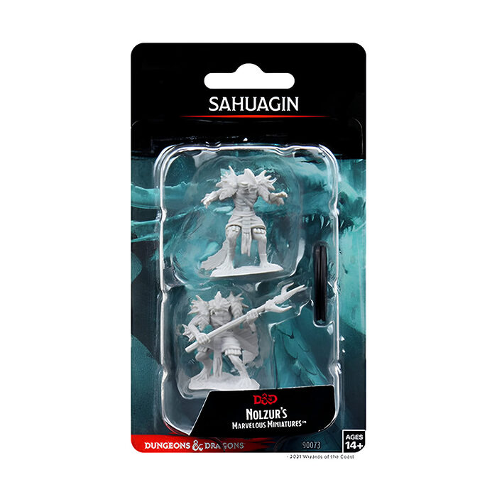 Wizkids – D&D Nolzurs Marvelous Miniatures: Sahuagin – Wave 12