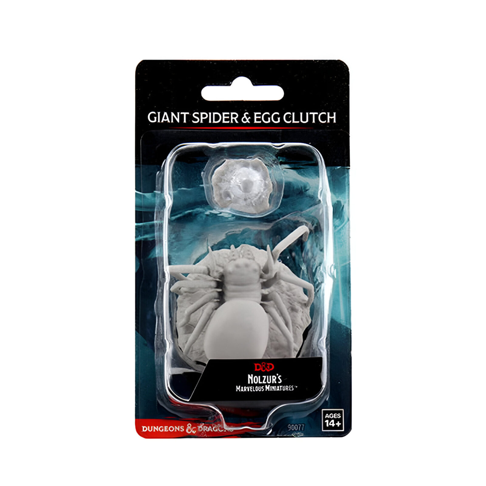 Wizkids – D&D Nolzurs Marvelous Miniatures: Giant Spider & Egg Clutch – Wave 12