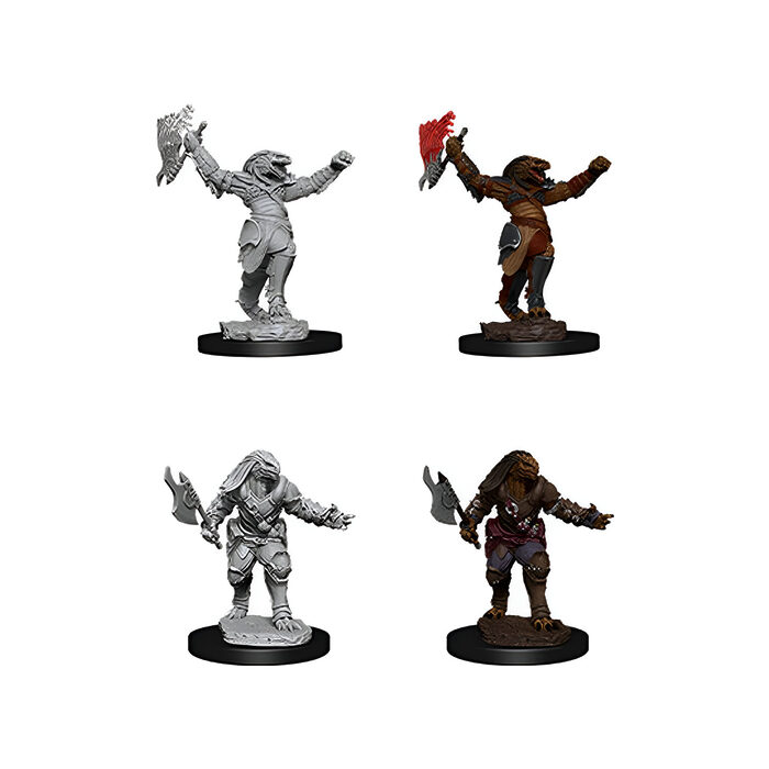 Wizkids – D&D Nolzurs Marvelous Miniatures: Female Dragonborn Fighter – Wave 11