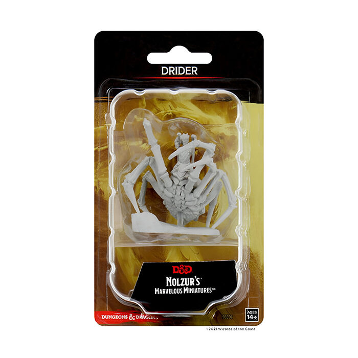 WizKids – D&D Nolzurs Marvelous Miniatures: Drider – Wave 12.5