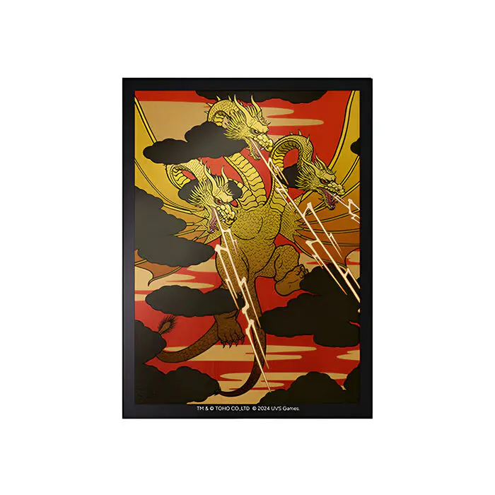 Universus CCG – Godzilla Sleeves 100 Pack – King Ghidorah 3