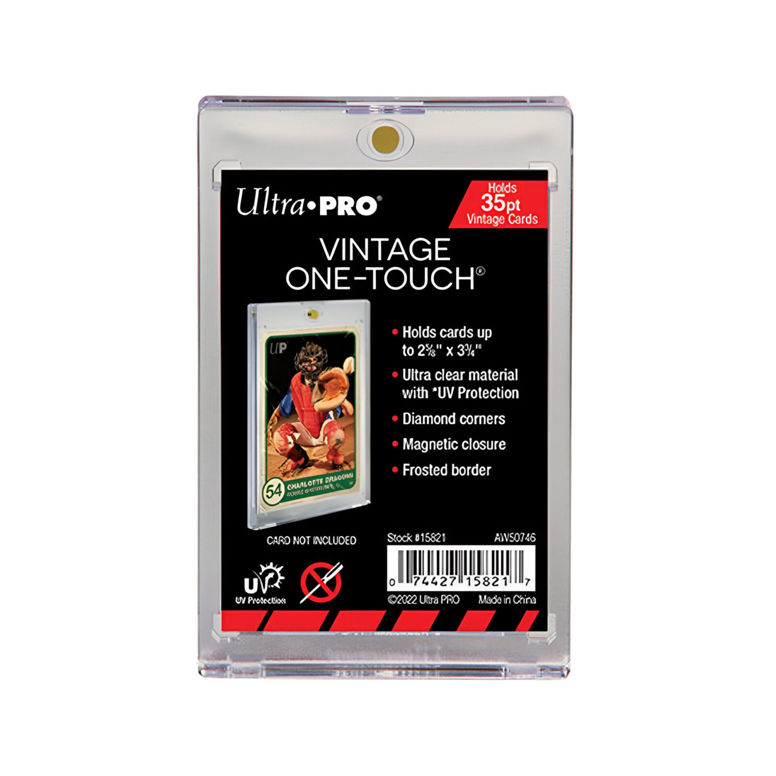 Ultra Pro – Vintage Card UV ONE-TOUCH Magnetic Holder 35pt