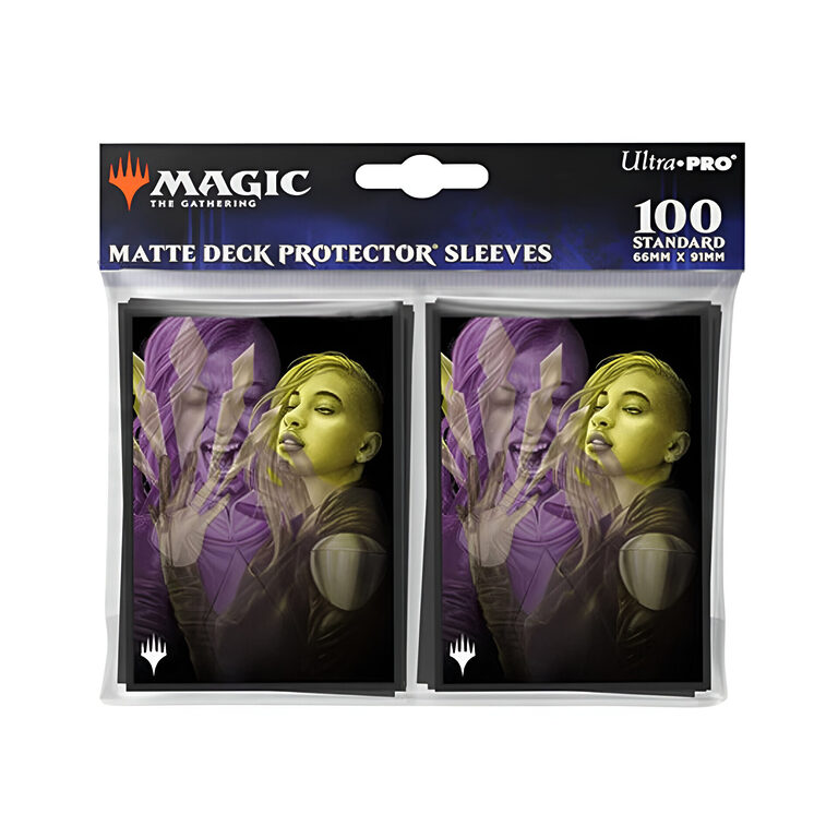 Ultra Pro – Magic: The Gathering – 100ct Sleeves – Alt Art Key Character Mythic 3 – Duskmourn