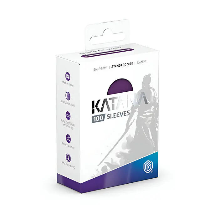 Ultimate Guard – Katana Sleeves – Standard Size – Iris Bloom 100 Pack 3