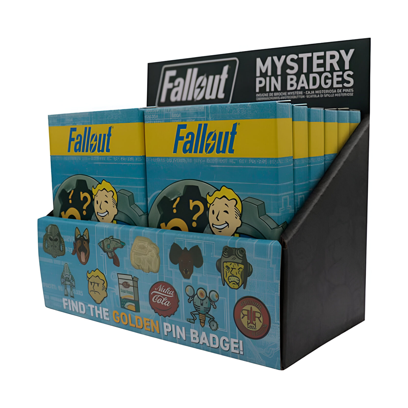 Fallout – Mystery Pin Badges (12 Count CDU)