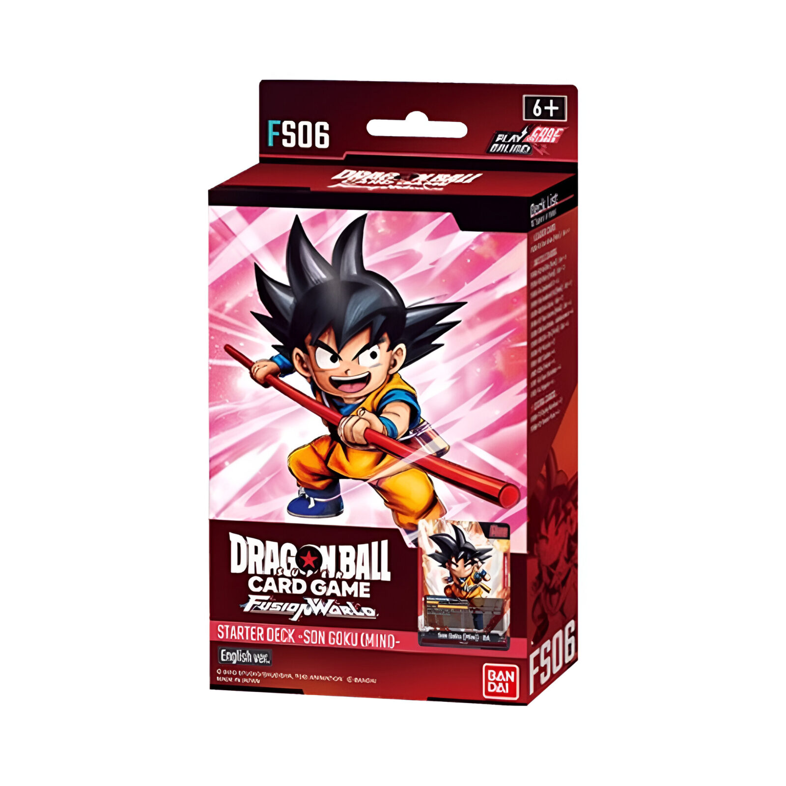 Dragon Ball Super Card Game – Fusion World Starter Deck FS06 (6 Packs)