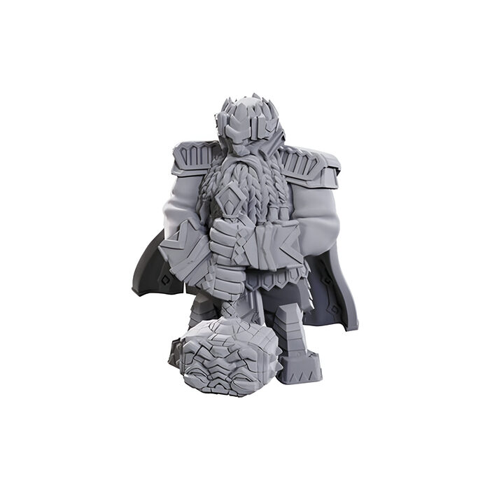 Wizkids – Pathfinder Battles Deep Cuts Miniatures: Male Dwarf Champion High-Level – Wave 23