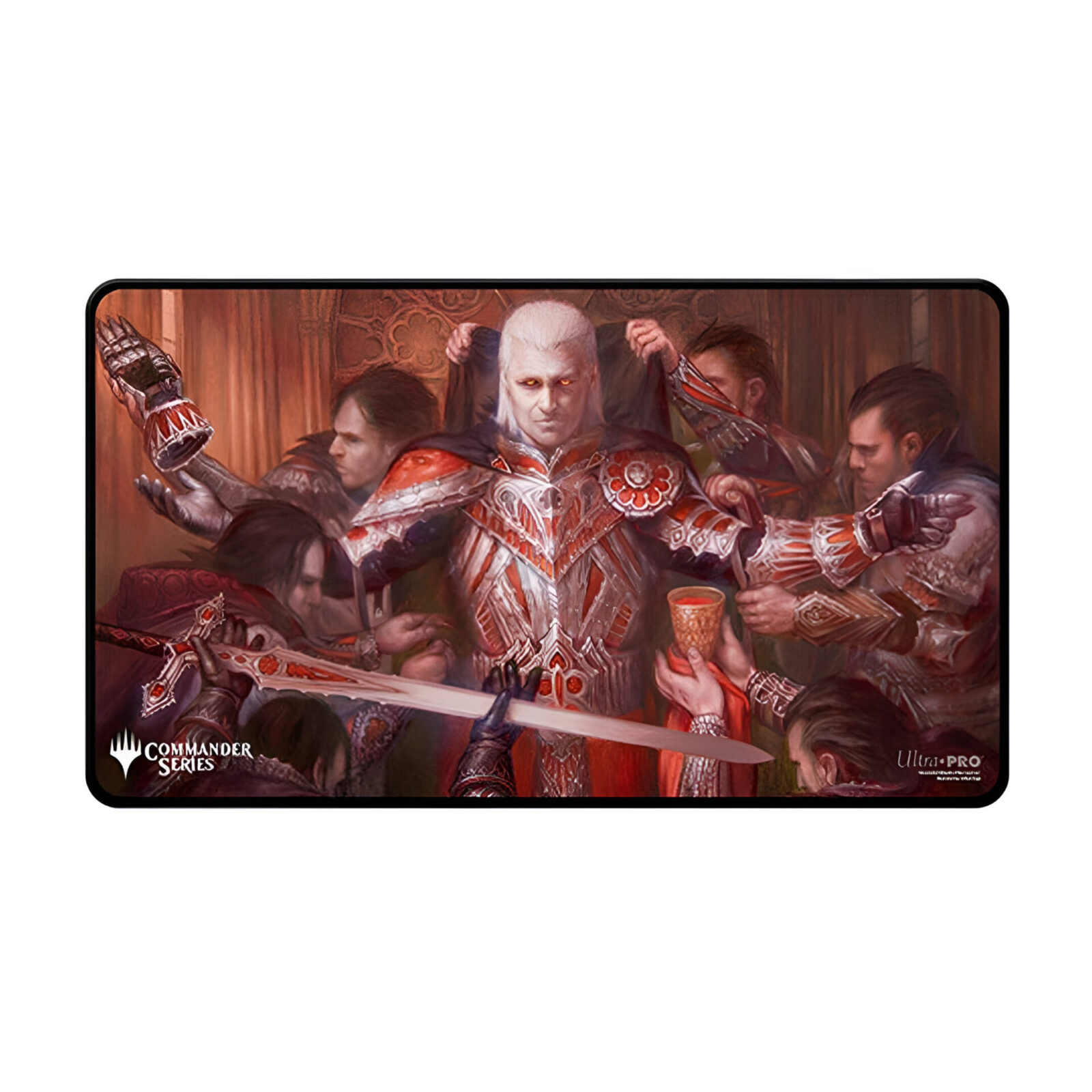 Ultra Pro – Magic: The Gathering – Black Stitched Playmat – Commander Series: Edgar