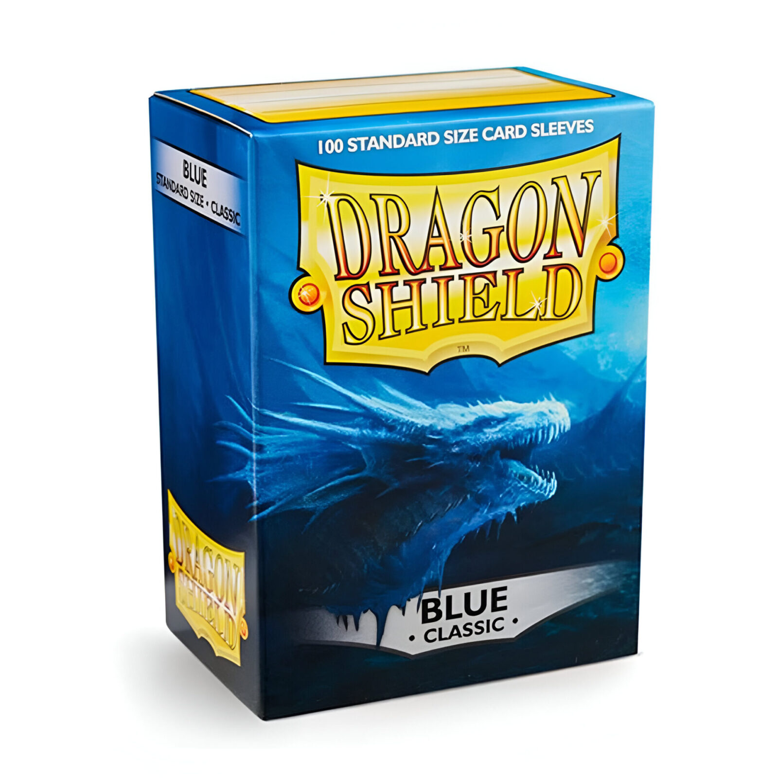 Dragon Shield – Classic Standard Size Sleeves 100pk – Blue (10 Packs)