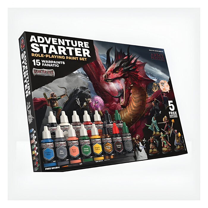 The Army Painter – GameMaster – Adventure Starter Role-Playing Paint Set