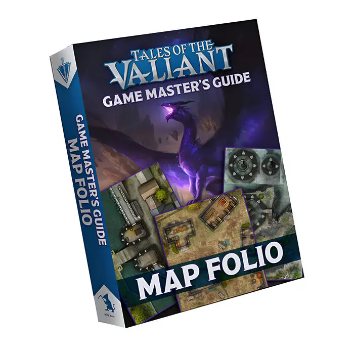 Kobold Press – Tales of The Valiant Game Masters Guide Map Folio Hardcover 3