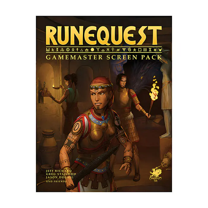 RuneQuest – Gamemaster Screen Pack 3