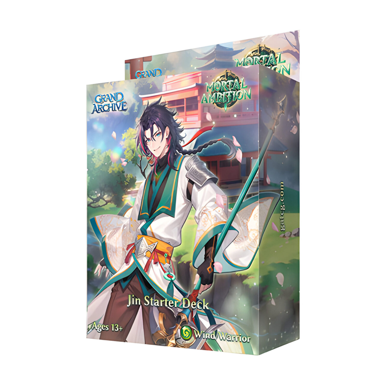 Grand Archive TCG – Mortal Ambition Starter Deck Display – Jin (8 Packs)