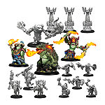 Warmachine – Southern Kriels Fire Tongue Warriors Cadre