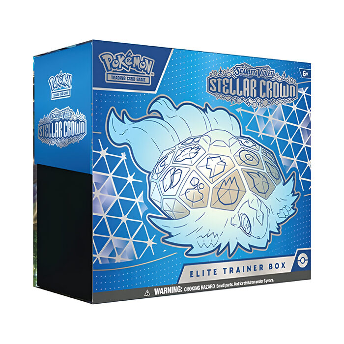 Pokemon TCG: Scarlet & Violet 7 Stellar Crown – Elite Trainer Box