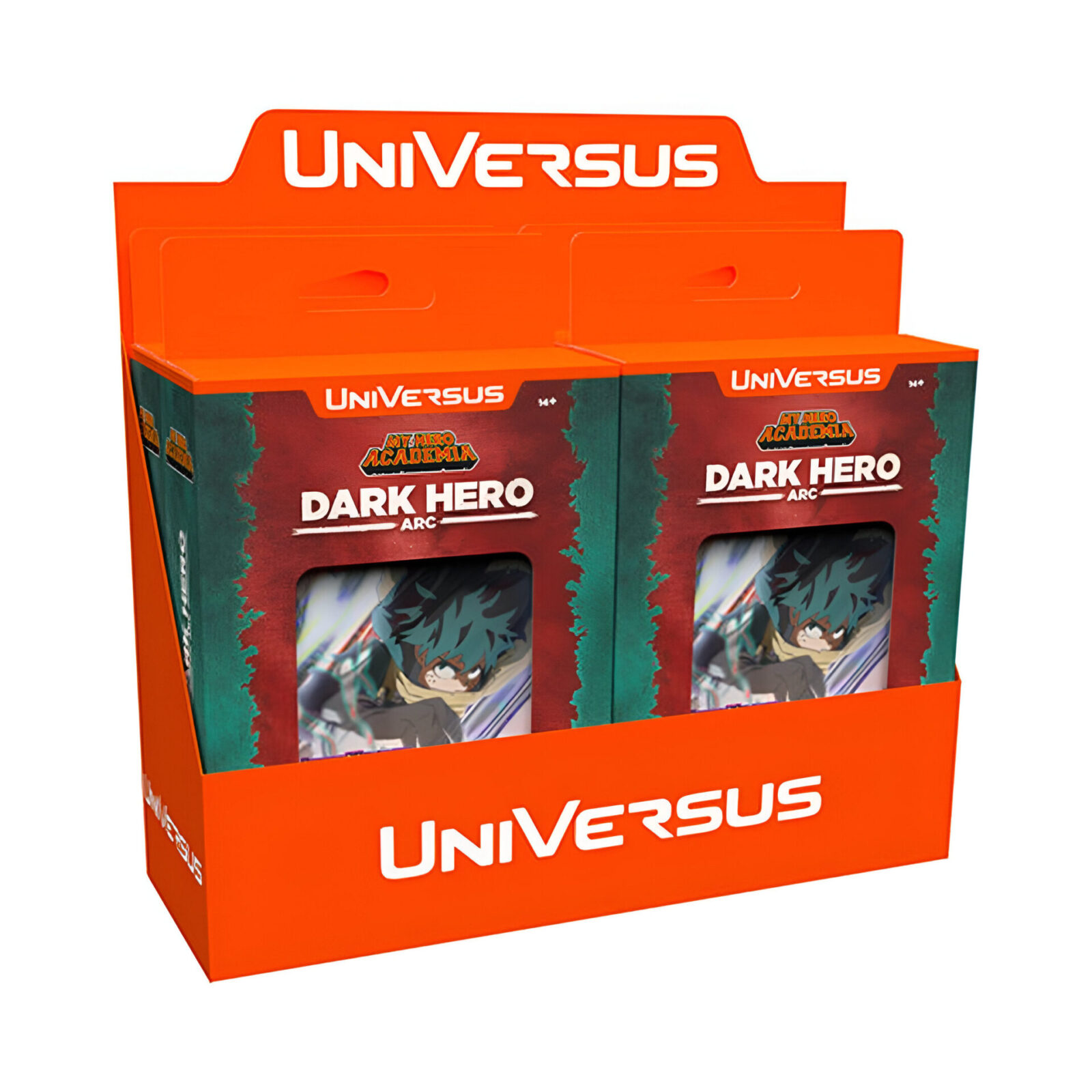 Universus CCG – My Hero Academia – Dark Hero Arc Challenger Series Deck (4 Packs)