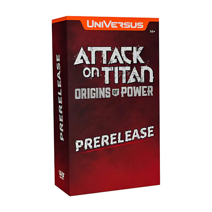 Universus CCG – Attack on Titan: Origins of Power PreRelease Event Kit 3
