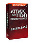 Universus CCG – Attack on Titan: Origins of Power PreRelease Event Kit