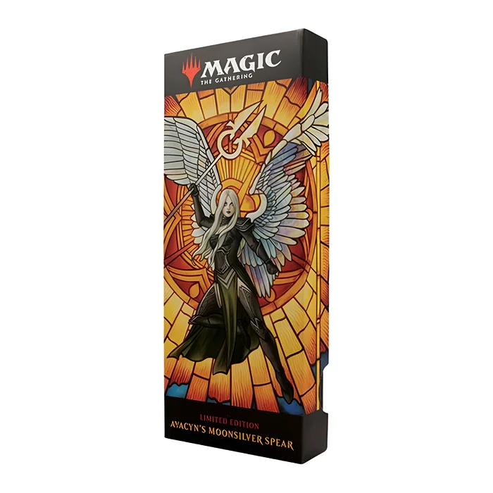 Magic the Gathering – Limited Edition .999 Silver Plated Mini Replica – Avacyns Moonsilver Spear 3