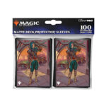 Ultra Pro – Magic: The Gathering – Aetherdrift – 100ct Deck Protector Sleeves – Borderless Racer 1