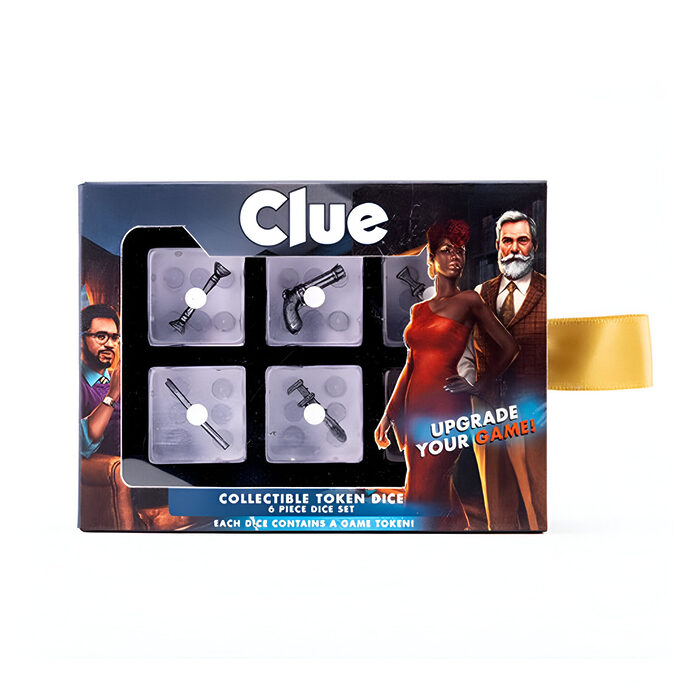 Fanroll – Clue 22mm Oversized Weapons Inclusion Dice Set