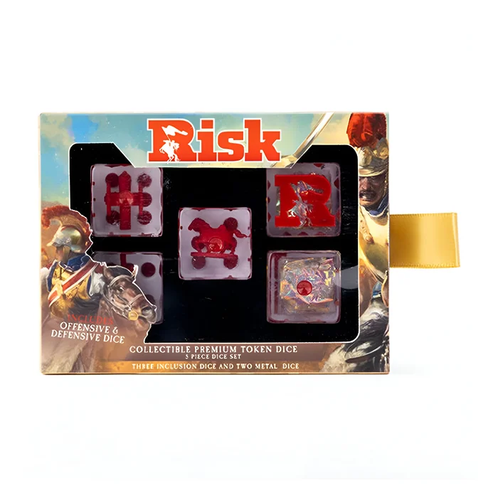 Fanroll – Risk 22mm Oversized Offense and Defence Dice Set 3