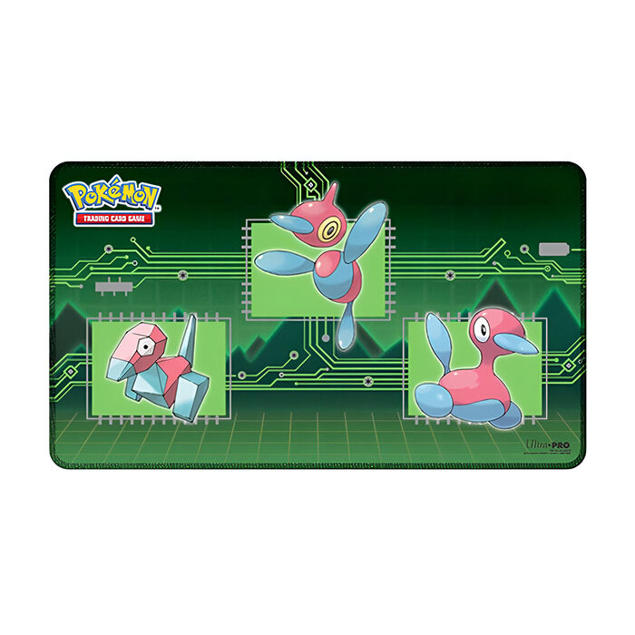 Ultra Pro – Black Stitched Playmat – Porygon Evolutions