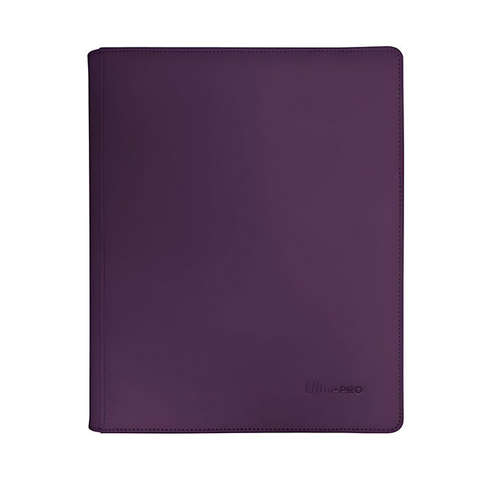 Ultra Pro – Vivid Deluxe 9 Pocket Zippered PRO-Binder – Midnight Plum