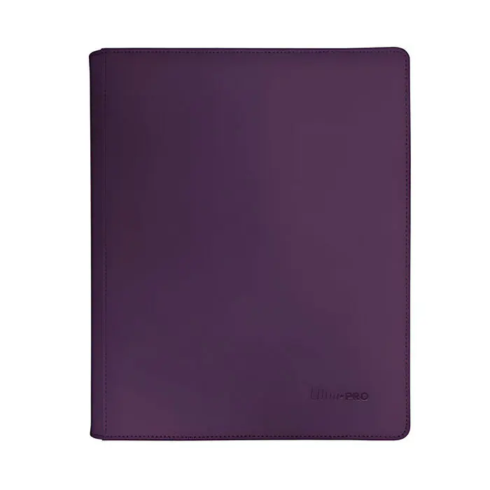 Ultra Pro – Vivid Deluxe 9 Pocket Zippered PRO-Binder – Midnight Plum 3