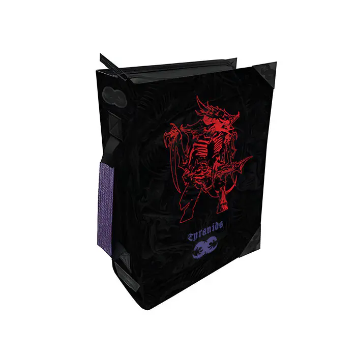 Ultra Pro – Warhammer 40k – Debossed Codex Book Folio – Tyranid 3