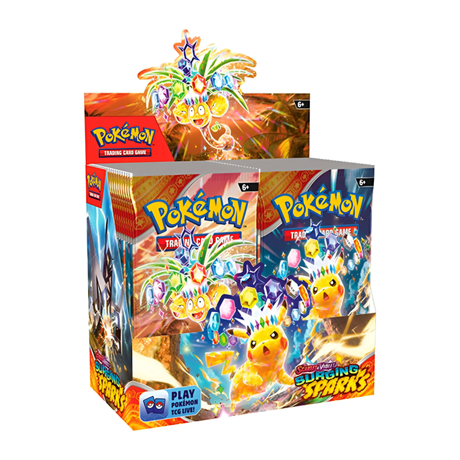 Pokemon TCG: Scarlet & Violet 8 Surging Sparks – Booster Display (36 Packs)