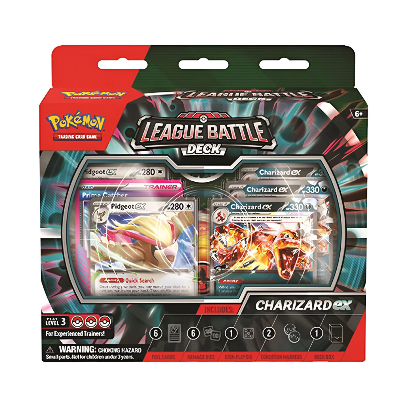 Pokemon TCG: Charizard ex League Battle Deck (6 Packs)