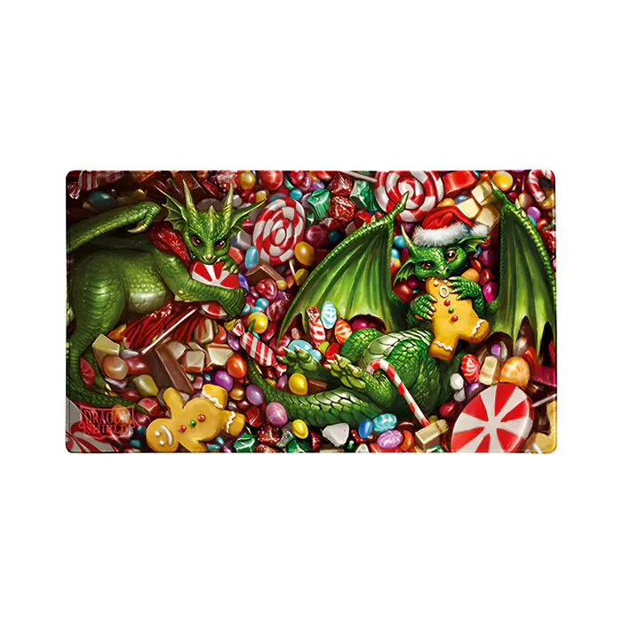 Dragon Shield – Art Playmat & Tube – Christmas 3