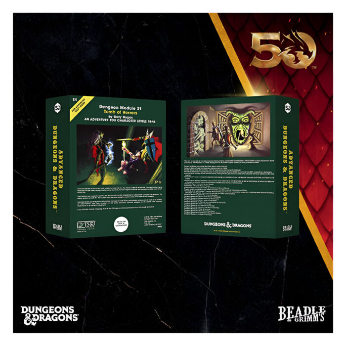 Beadle & Grimms – D&D Classic Module Dice Set – Tomb of Horrors