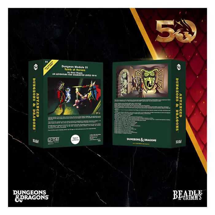 Beadle & Grimms – D&D Classic Module Dice Set – Tomb of Horrors 3