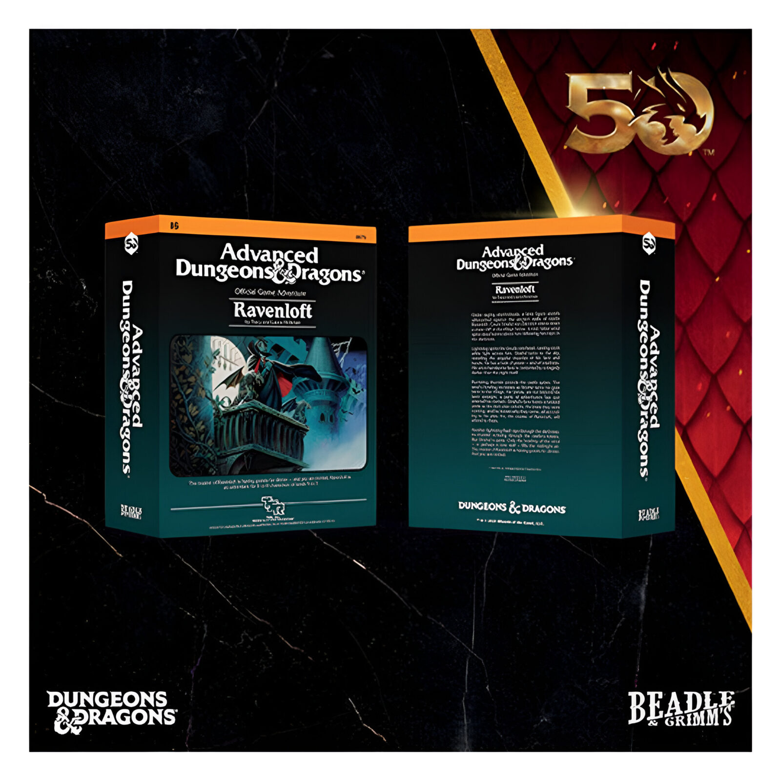 Beadle & Grimms – D&D Classic Module Dice Set – Ravenloft