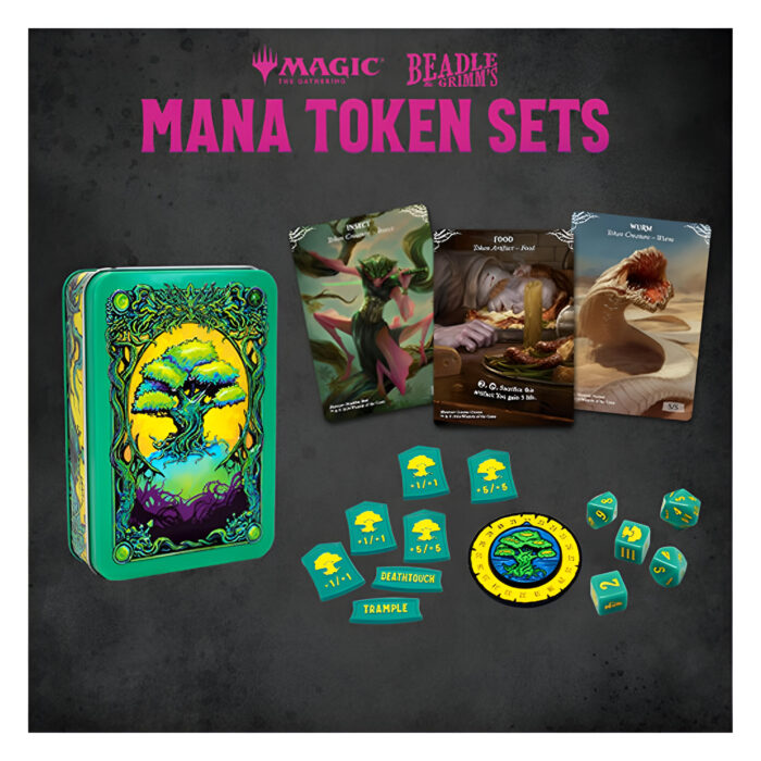 Beadle & Grimms – MTG – Green Mana Token Set