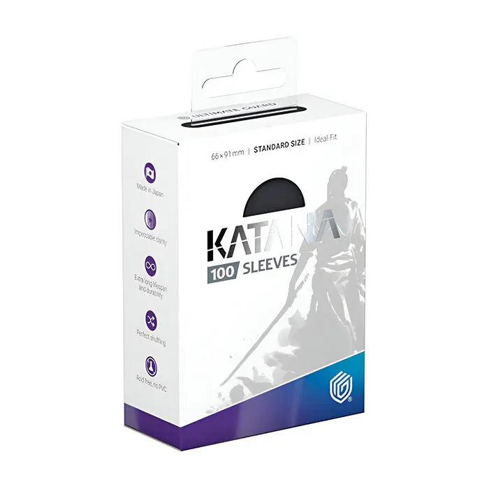 Ultimate Guard – Katana Sleeves – Standard Size – Obsidian Shard 100pk 3